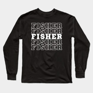 Fisher. Long Sleeve T-Shirt